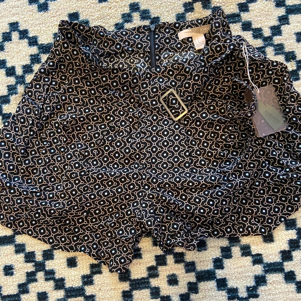 Forever 21 Flowy Summer Shorts w/ Belt: NWT Small
